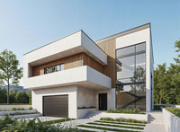 NOVA modern house plan by Arcus Dein for extended families
