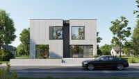 RIN modern house plan with compact refinement and efficiency